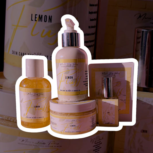 Lemon Fluff Travel Sized Gift Set