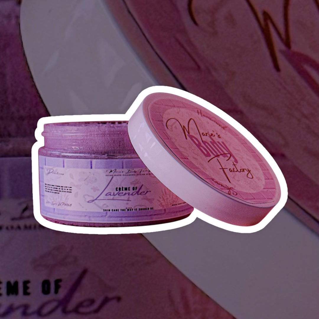 Crème Of Lavender Foaming Sugar Scrub