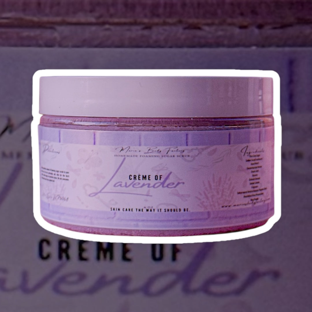 Crème Of Lavender Foaming Sugar Scrub