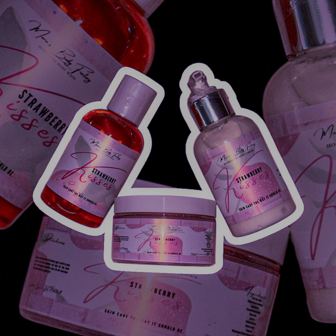 Strawberry Kisses Body Bundle