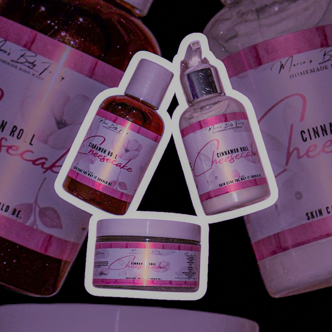 Cinnamon Roll Cheesecake Body Care Bundle