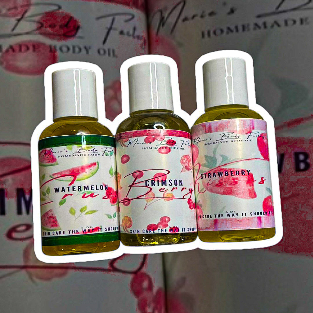 The Summer Collection Body Oil Sample Pack☀️