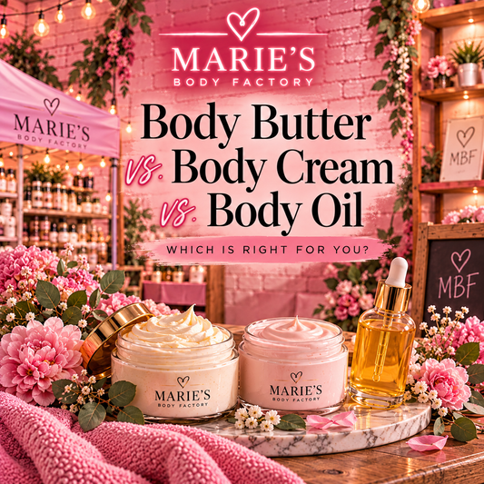 Body Butter vs. Body Cream vs. Body Oil: Which Is Right for You?