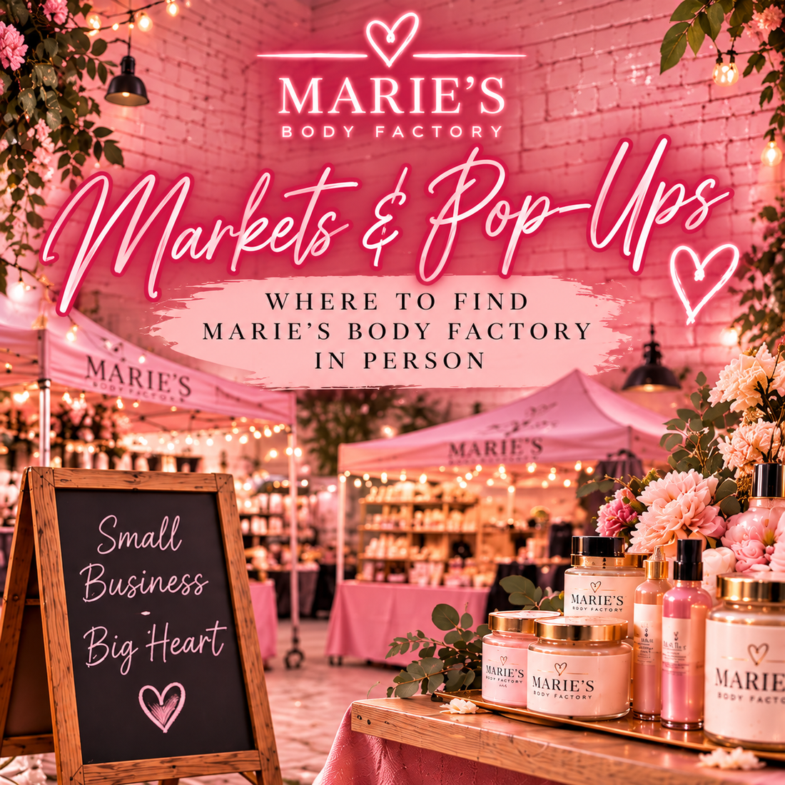 Markets & Pop-Ups: Where to Shop Marie’s Body Factory in Person