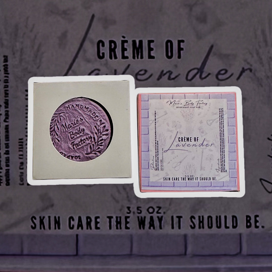 Créme of Lavender Soap Bar