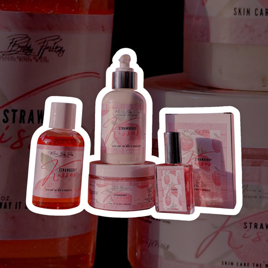 Strawberry Kisses Travel Sized Gift Set