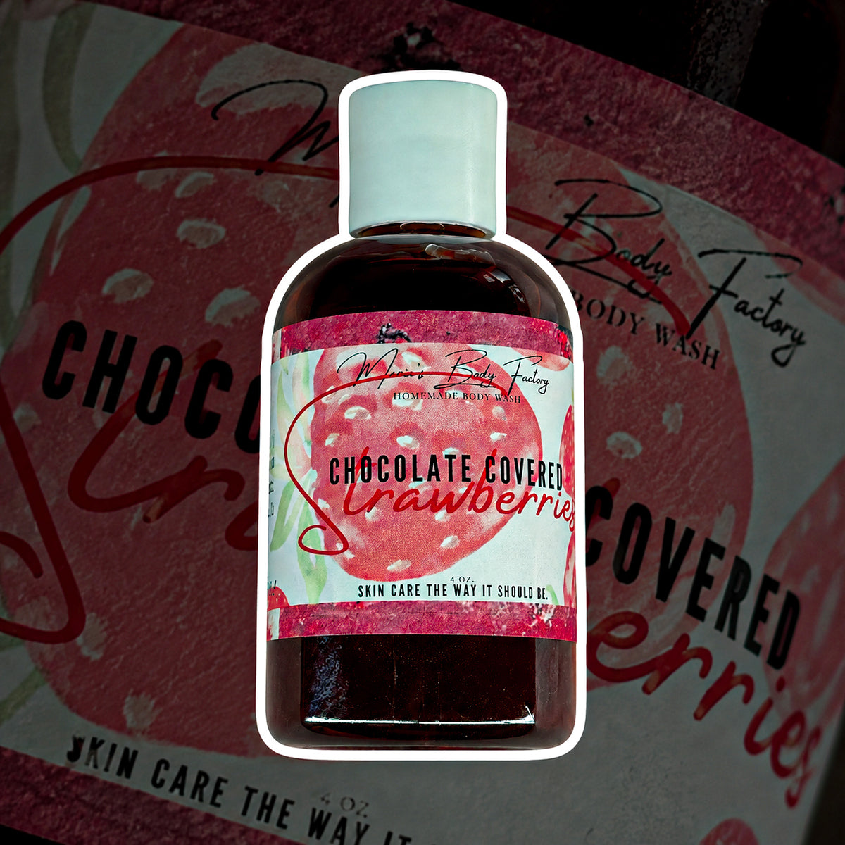 Chocolate Covered Strawberries Body Wash