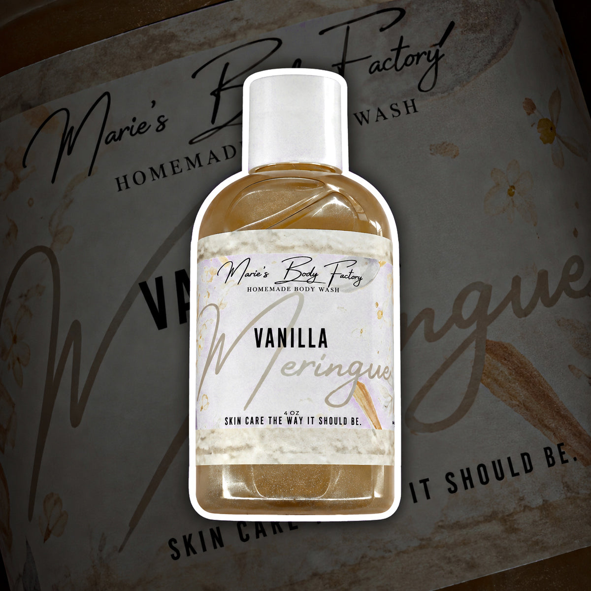 Vanilla Meringue Body Wash