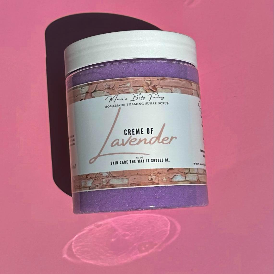 Crème Of Lavender Foaming Sugar Scrub