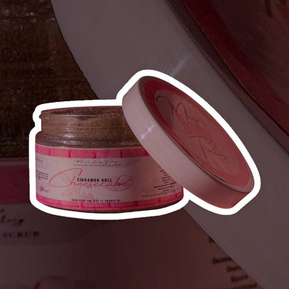 Cinnamon Roll Cheesecake Foaming Sugar Scrub