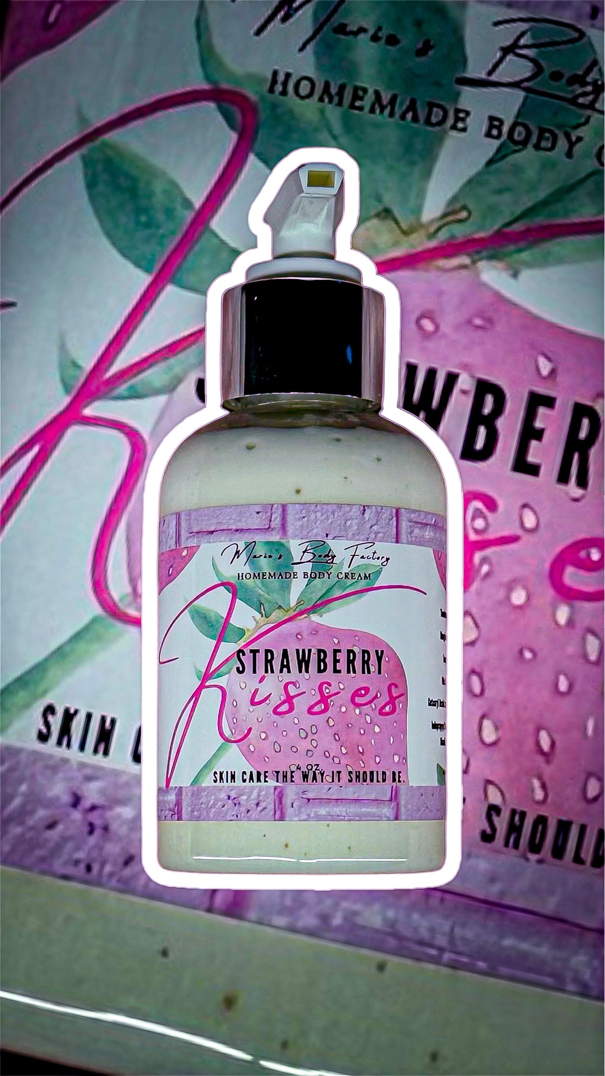 Strawberry Kisses Body Cream