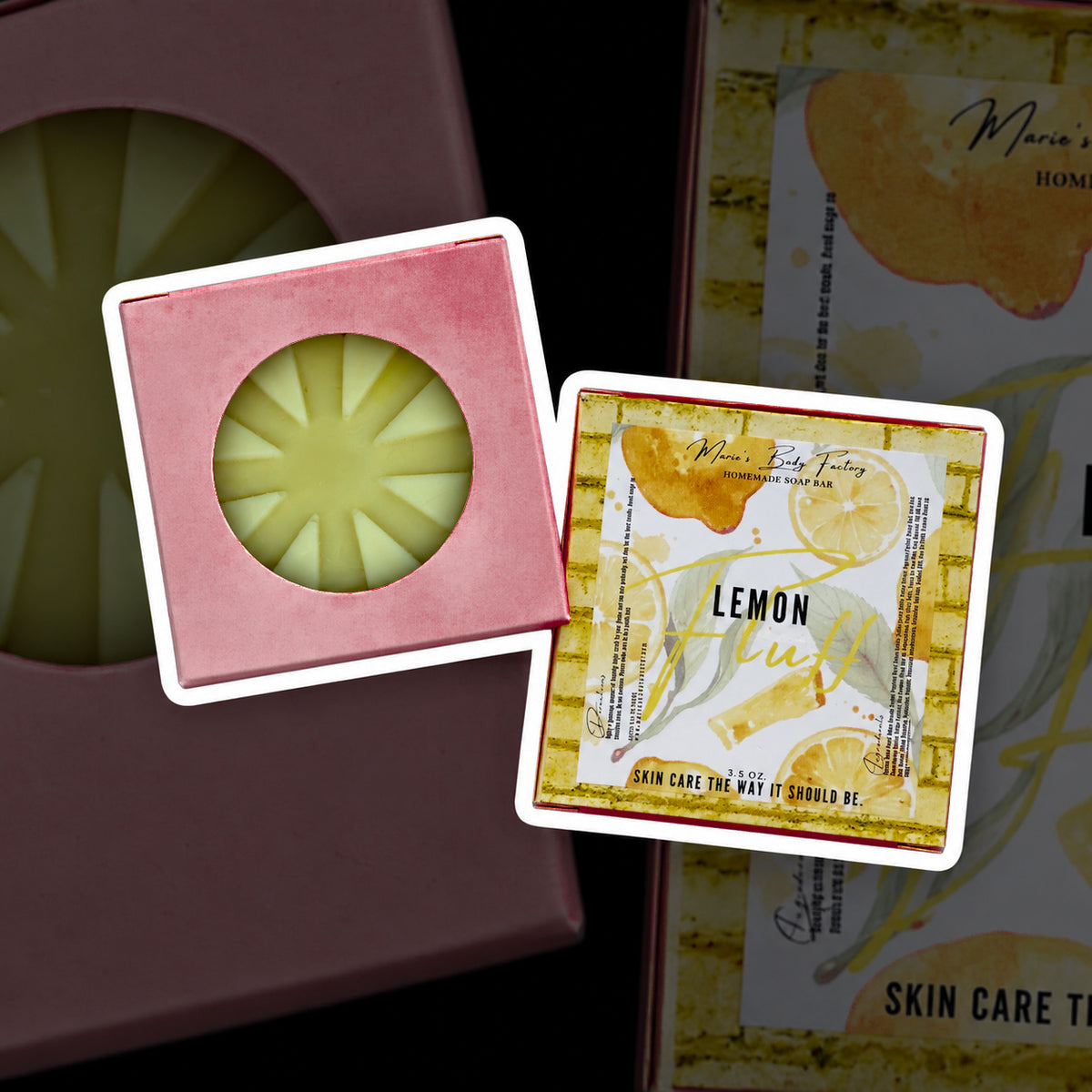 Lemon Fluff Soap Bar