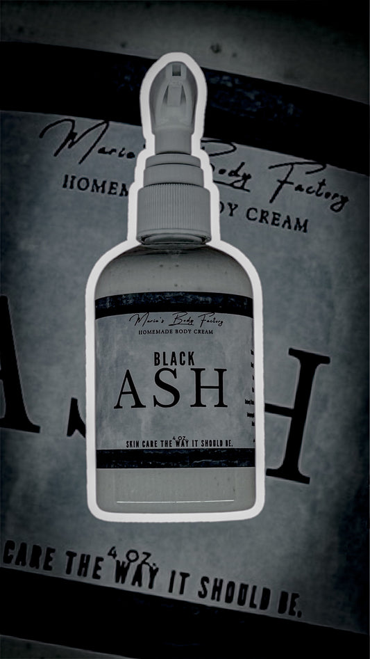 Black Ash Body Cream