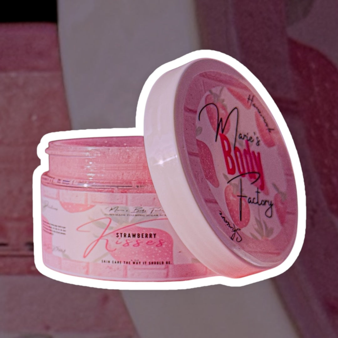 Strawberry Kisses Foaming Sugar Scrub