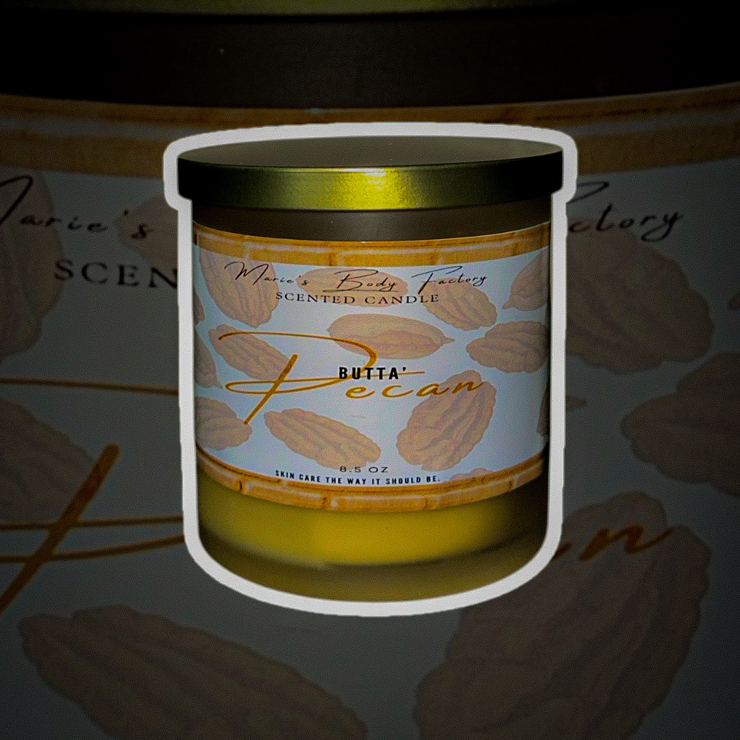 Butta' Pecan Premium Scented Candle