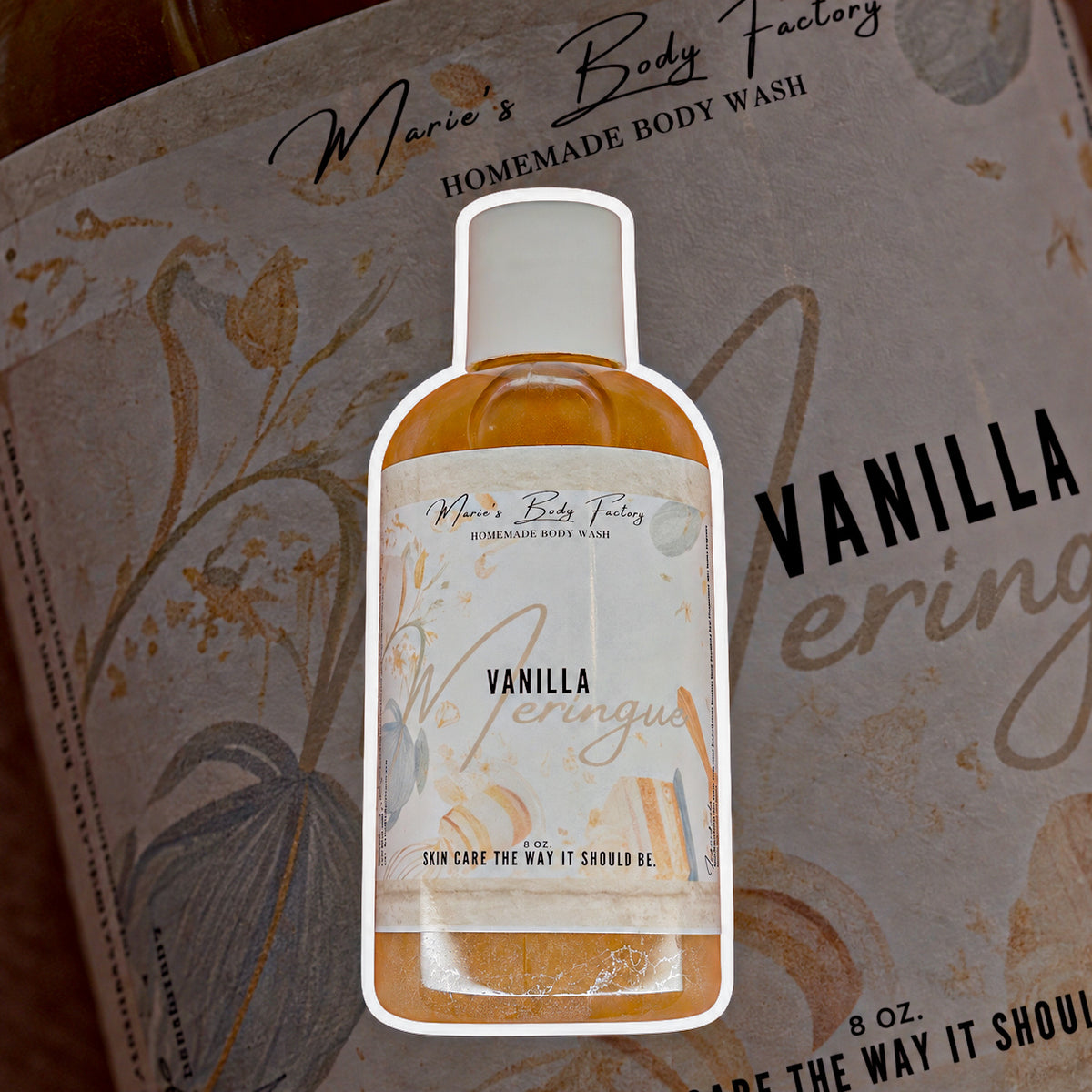 Vanilla Meringue Body Wash