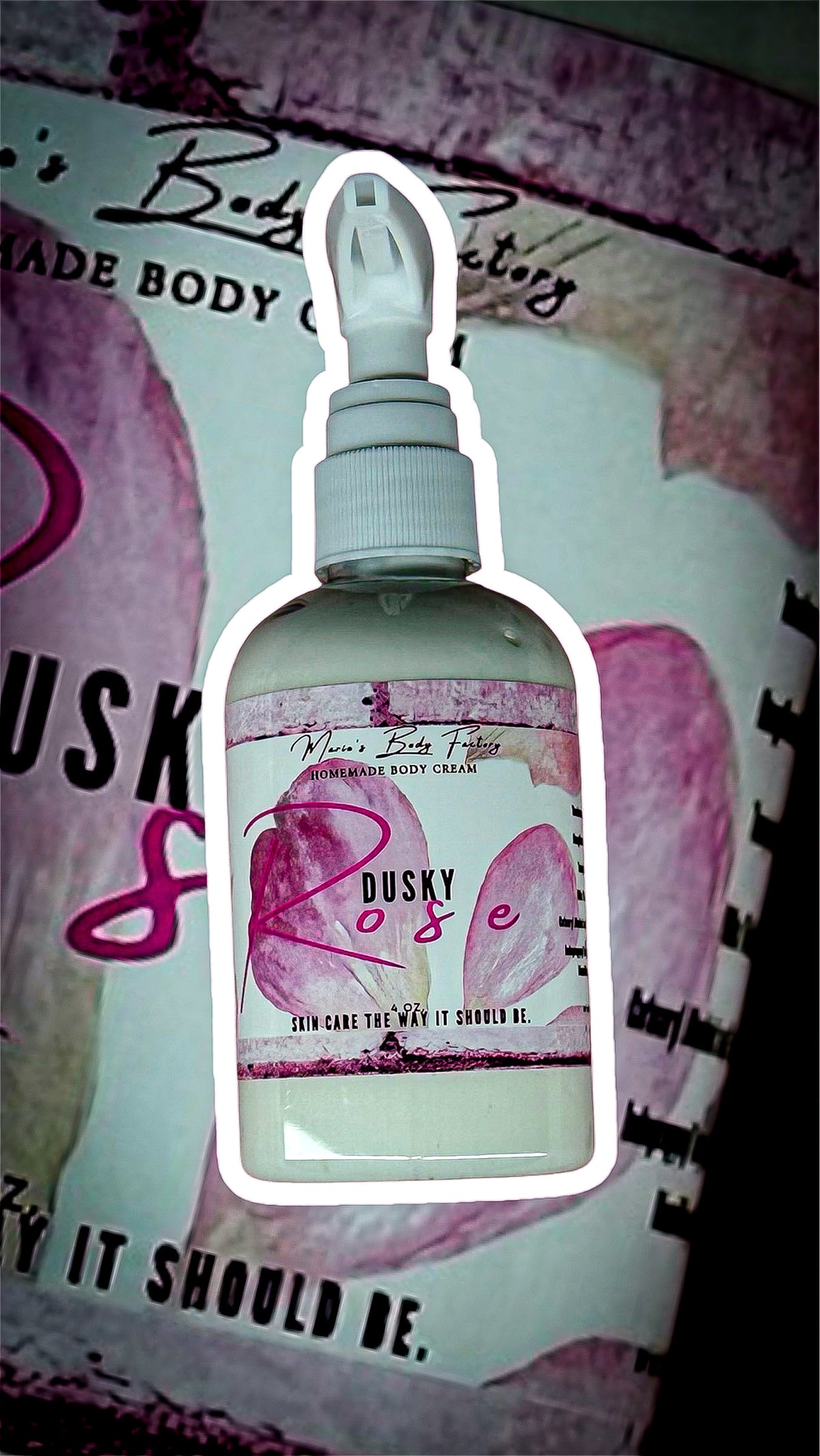 Dusky Rose Body Cream