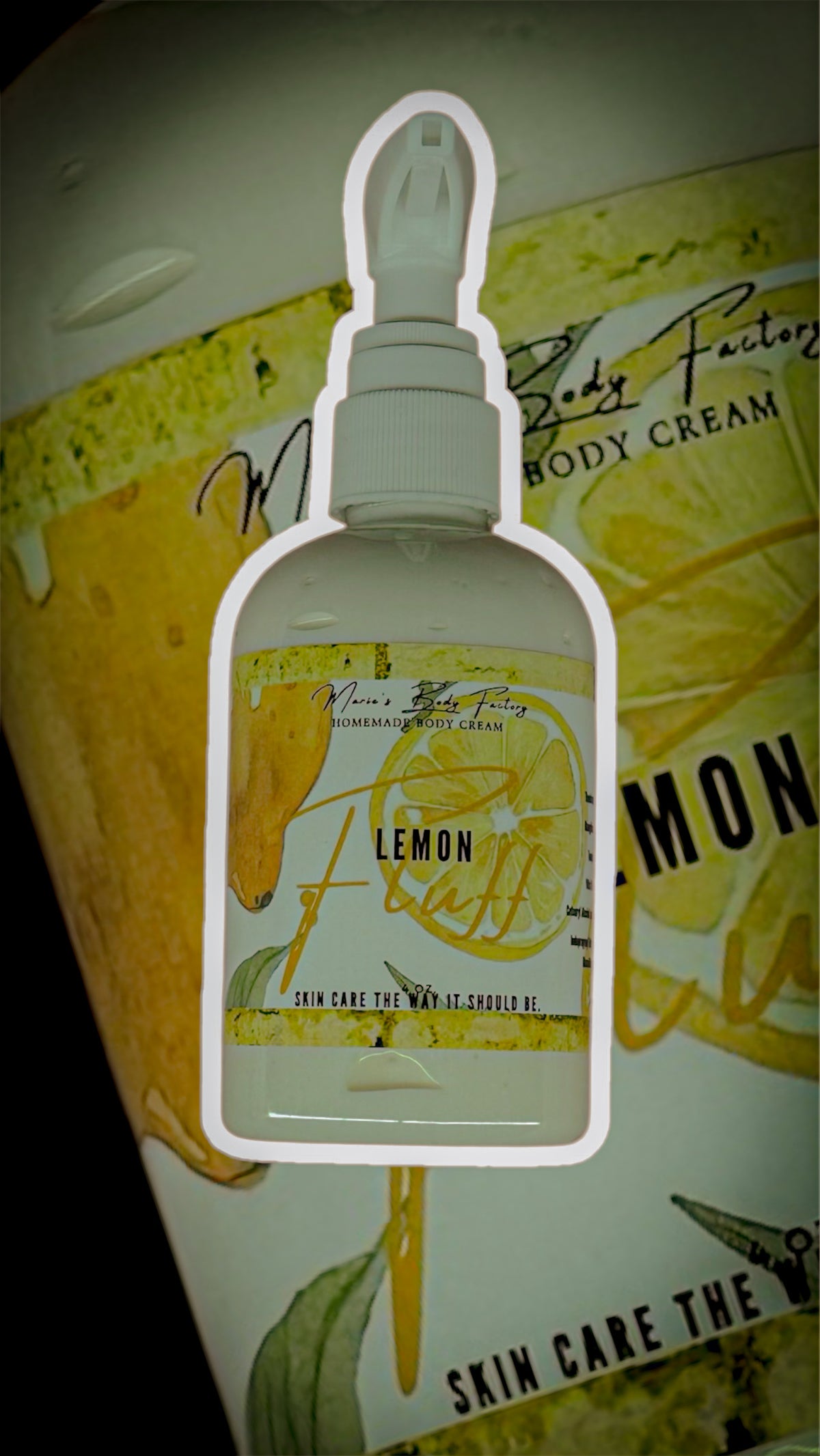 Lemon Fluff Body Cream