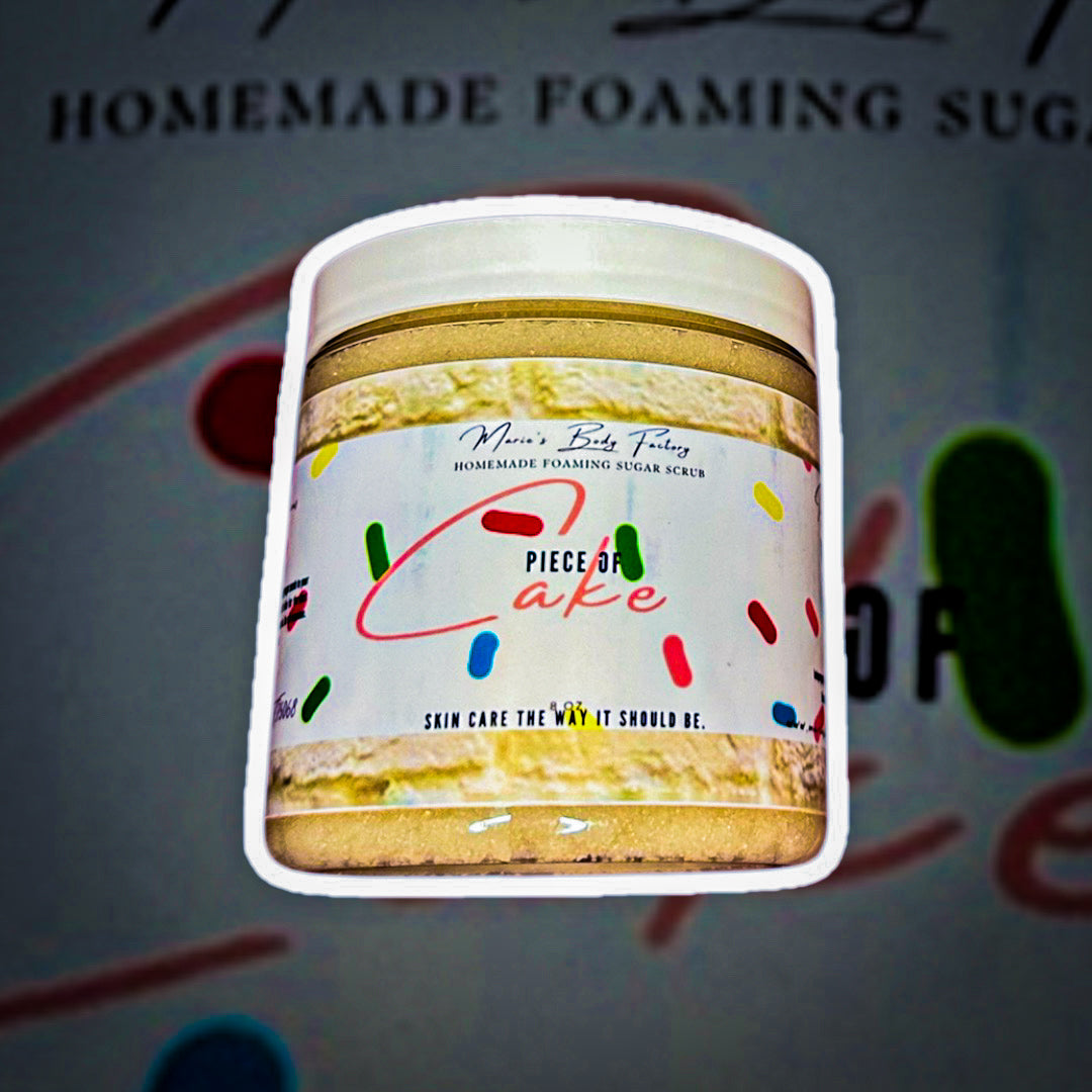 Piece Of Cake Foaming Sugar Scrub