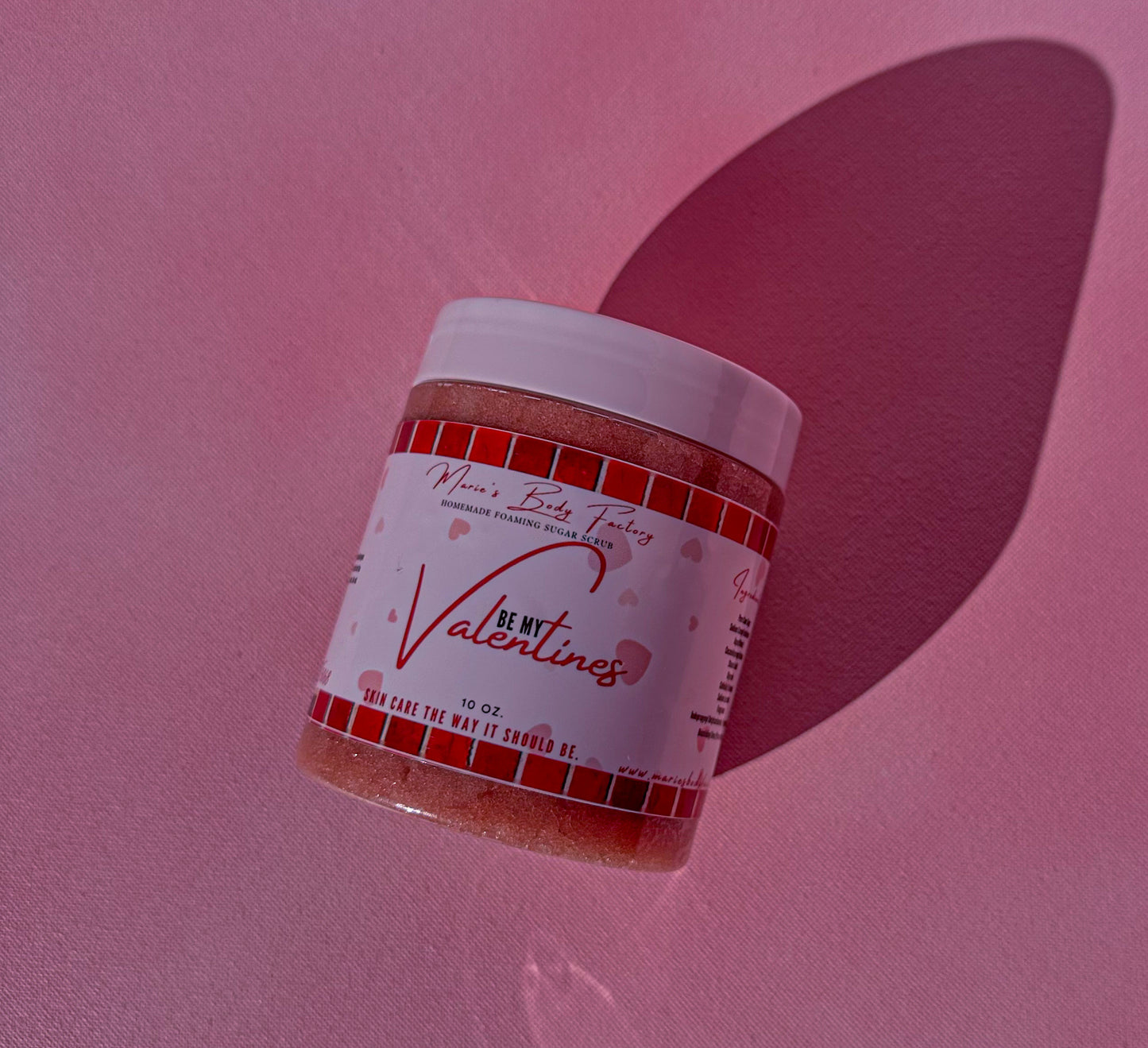 Be My Valentine Foaming Sugar Scrub