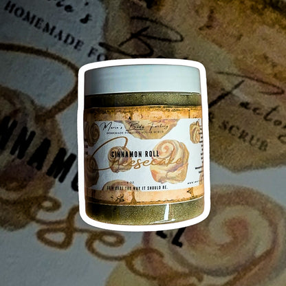 Cinnamon Roll Cheesecake Foaming Sugar Scrub