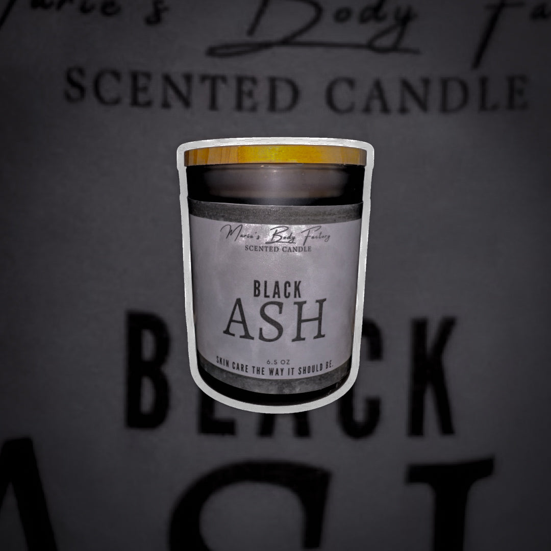 Black Ash Premium Scented Candle