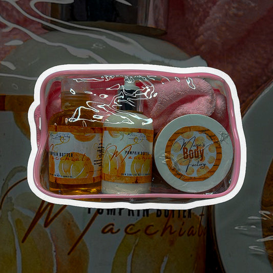 Pumpkin Butter Macchiato Travel Sized Gift Set