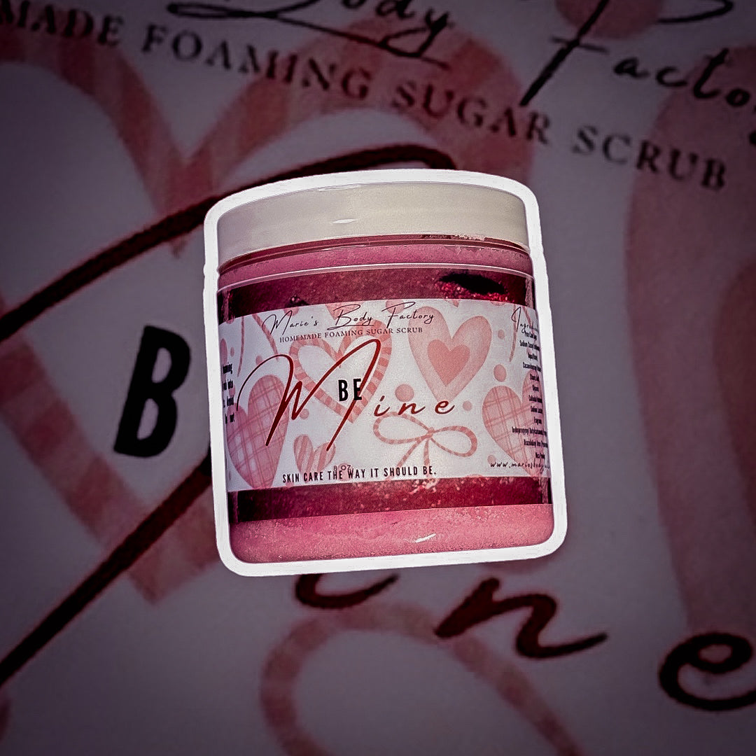 Be Mine Foaming Sugar Scrub