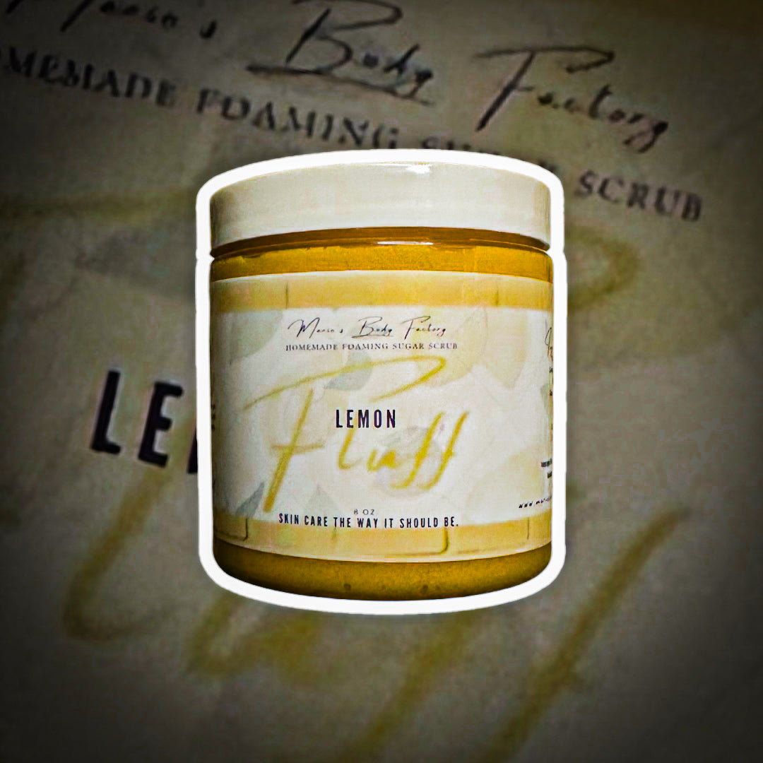 Lemon Fluff Foaming Sugar Scrub
